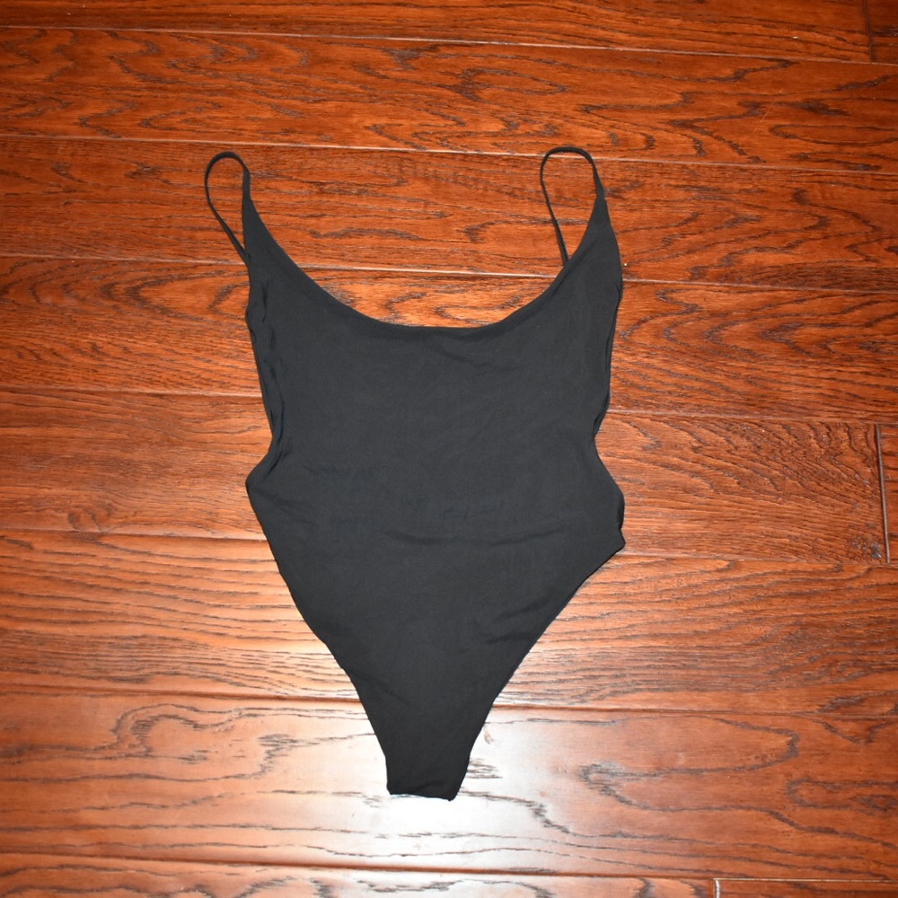 Black one piece